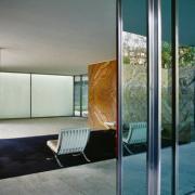 ArchitektInnen / KünstlerInnen: Ludwig Mies van der Rohe<br>Projekt: Barcelona-Pavillon<br>Aufnahmedatum: 11/88<br>Format: 24x36mm C-Dia<br>Lieferformat: Scan 300 dpi<br>Bestell-Nummer: 841/36<br>
