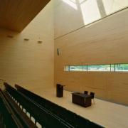 ArchitektInnen / KünstlerInnen: Heinz Tesar<br>Projekt: IST Austria Lecture Hall<br>Aufnahmedatum: 06/10<br>Format: 4x5'' C-Dia<br>Lieferformat: Scan 300 dpi<br>Bestell-Nummer: 13022/C<br>