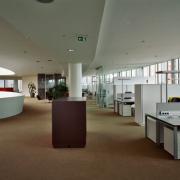 ArchitektInnen / KünstlerInnen: Henke Schreieck Architekten, Ursula Aichwalder<br>Projekt: Borealis Innovation Headquarters<br>Aufnahmedatum: 06/10<br>Format: 4x5'' C-Dia<br>Lieferformat: Scan 300 dpi<br>Bestell-Nummer: 13035/A<br>