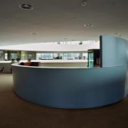 ArchitektInnen / KünstlerInnen: Henke Schreieck Architekten, Ursula Aichwalder<br>Projekt: Borealis Innovation Headquarters<br>Aufnahmedatum: 06/10<br>Format: 4x5'' C-Dia<br>Lieferformat: Scan 300 dpi<br>Bestell-Nummer: 13036/A<br>