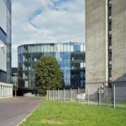 ArchitektInnen / KünstlerInnen: Henke Schreieck Architekten, Ursula Aichwalder<br>Projekt: Borealis Innovation Headquarters<br>Aufnahmedatum: 06/10<br>Format: 4x5'' C-Dia<br>Lieferformat: Scan 300 dpi<br>Bestell-Nummer: 13031/B<br>