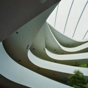 ArchitektInnen / KünstlerInnen: Henke Schreieck Architekten, Ursula Aichwalder<br>Projekt: Borealis Innovation Headquarters<br>Aufnahmedatum: 06/10<br>Format: 4x5'' C-Dia<br>Lieferformat: Scan 300 dpi<br>Bestell-Nummer: 13033/B<br>