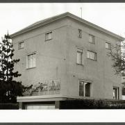 ArchitektInnen / KünstlerInnen: Adolf Loos<br>Projekt: Haus Rufer<br>Aufnahmedatum: 10/82<br>Format: 24x36mm SW<br>Lieferformat: Scan 300 dpi<br>Bestell-Nummer: N2049/28<br>
