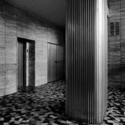 ArchitektInnen / KünstlerInnen: Carl Appel<br>Projekt: Gewerbehaus Salesianergasse<br>Aufnahmedatum: 08/92<br>Format: 4x5'' SW<br>Lieferformat: Scan 300 dpi<br>Bestell-Nummer: N2658/06<br>