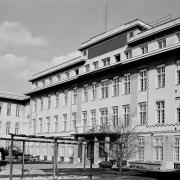 ArchitektInnen / KünstlerInnen: Otto Wagner<br>Projekt: Heilstätte für Lupuskranke Wilhelminenspital<br>Aufnahmedatum: 03/82<br>Format: 24x36mm SW<br>Lieferformat: Scan 300 dpi<br>Bestell-Nummer: N2009/19A<br>