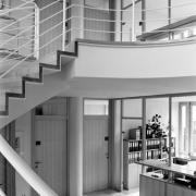ArchitektInnen / KünstlerInnen: Wolfgang Ritsch<br>Projekt: Bürohaus Stemmer<br>Aufnahmedatum: 08/91<br>Format: 24x36mm SW<br>Lieferformat: Scan 300 dpi<br>Bestell-Nummer: N2383/18<br>