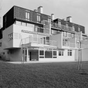 ArchitektInnen / KünstlerInnen: Roland Rainer<br>Projekt: Terrassenhäuser Pötzleinsdorferstraße<br>Aufnahmedatum: 01/88<br>Format: 24x36mm SW<br>Lieferformat: Scan 300 dpi<br>Bestell-Nummer: N1297/10<br>