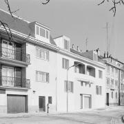 ArchitektInnen / KünstlerInnen: Adolf Krischanitz, Oskar Putz<br>Projekt: Haus in Salmannsdorf<br>Aufnahmedatum: 01/88<br>Format: 24x36mm SW<br>Lieferformat: Scan 300 dpi<br>Bestell-Nummer: N1304/04<br>