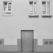 ArchitektInnen / KünstlerInnen: Johann Georg Gsteu<br>Projekt: Wohnhausanlage Matthäusgasse<br>Aufnahmedatum: 08/85<br>Format: 24x36mm SW<br>Lieferformat: Scan 300 dpi<br>Bestell-Nummer: N842/25<br>