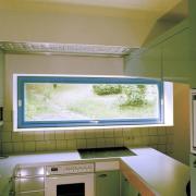 ArchitektInnen / KünstlerInnen: Adolf Krischanitz, Oskar Putz<br>Projekt: Haus in Salmannsdorf<br>Aufnahmedatum: 07/88<br>Format: 4x5'' C-Neg<br>Lieferformat: Scan 300 dpi<br>Bestell-Nummer: N1485/05<br>