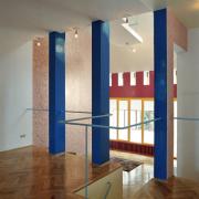 ArchitektInnen / KünstlerInnen: Adolf Krischanitz, Oskar Putz<br>Projekt: Haus in Salmannsdorf<br>Aufnahmedatum: 07/88<br>Format: 4x5'' C-Neg<br>Lieferformat: Scan 300 dpi<br>Bestell-Nummer: N1485/12<br>