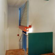 ArchitektInnen / KünstlerInnen: Adolf Krischanitz, Oskar Putz<br>Projekt: Haus in Salmannsdorf<br>Aufnahmedatum: 07/88<br>Format: 4x5'' C-Neg<br>Lieferformat: Scan 300 dpi<br>Bestell-Nummer: N1489/08<br>