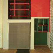 ArchitektInnen / KünstlerInnen: Adolf Krischanitz, Oskar Putz<br>Projekt: Haus in Salmannsdorf<br>Aufnahmedatum: 07/88<br>Format: 4x5'' C-Neg<br>Lieferformat: Scan 300 dpi<br>Bestell-Nummer: N1494/09<br>