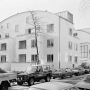 ArchitektInnen / KünstlerInnen: Anton Schweighofer<br>Projekt: Stadtvillen Gatterburggasse<br>Aufnahmedatum: 07/89<br>Format: 24x36mm SW<br>Lieferformat: Scan 300 dpi<br>Bestell-Nummer: N1497/01<br>