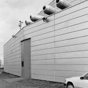 ArchitektInnen / KünstlerInnen: Gustav Peichl<br>Projekt: ORF Landesstudio Vorarlberg<br>Aufnahmedatum: 04/91<br>Format: 24x36mm SW<br>Lieferformat: Scan 300 dpi<br>Bestell-Nummer: N2228/16<br>