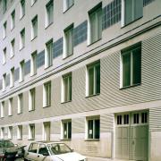 ArchitektInnen / KünstlerInnen: Otto Wagner<br>Projekt: Miethäuser Döblergasse<br>Aufnahmedatum: 04/00<br>Format: 6x9cm C-Neg<br>Lieferformat: Scan 300 dpi<br>Bestell-Nummer: N7368A/A<br>