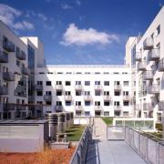 ArchitektInnen / KünstlerInnen: Otto Häuselmayer<br>Projekt: Kolpinghaus 'Betreutes Wohnen'<br>Aufnahmedatum: 09/03<br>Format: 4x5'' C-Dia<br>Lieferformat: Dia-Duplikat, Scan 300 dpi<br>Bestell-Nummer: 11872/A<br>