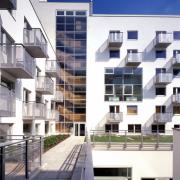 ArchitektInnen / KünstlerInnen: Otto Häuselmayer<br>Projekt: Kolpinghaus 'Betreutes Wohnen'<br>Aufnahmedatum: 09/03<br>Format: 4x5'' C-Dia<br>Lieferformat: Dia-Duplikat, Scan 300 dpi<br>Bestell-Nummer: 11872/D<br>