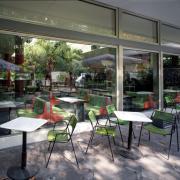 ArchitektInnen / KünstlerInnen: Oswald Haerdtl<br>Projekt: Volksgarten Restaurant Tanzcafé<br>Aufnahmedatum: 09/03<br>Format: 4x5'' C-Dia<br>Lieferformat: Dia-Duplikat, Scan 300 dpi<br>Bestell-Nummer: 11833/A<br>