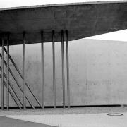 ArchitektInnen / KünstlerInnen: Zaha Hadid Architects, Zaha M. Hadid<br>Projekt: Vitra Feuerwehrstation<br>Aufnahmedatum: 08/94<br>Format: SW<br>Lieferformat: Dia-Duplikat, Scan 300 dpi<br>Bestell-Nummer: SW3533/18<br>