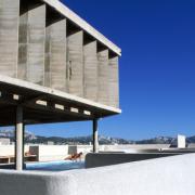 ArchitektInnen / KünstlerInnen: Le Corbusier<br>Projekt: L'unité d'habitation Marseille<br>Aufnahmedatum: 07/88<br>Format: 24x36mm C-Dia<br>Lieferformat: Dia-Duplikat, Scan 300 dpi<br>Bestell-Nummer: 857/26<br>