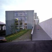 ArchitektInnen / KünstlerInnen: Daniele Marques<br>Projekt: Kantonsspital Luzern - Neue Frauenklinik<br>Aufnahmedatum: 06/02<br>Format: 4x5'' C-Dia<br>Lieferformat: Dia-Duplikat, Scan 300 dpi<br>Bestell-Nummer: 11256/C<br>