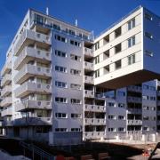 ArchitektInnen / KünstlerInnen: ARTEC Architekten<br>Projekt: Wohnbebauung Laxenburgerstraße<br>Aufnahmedatum: 01/02<br>Lieferformat: Dia-Duplikat, Scan 300 dpi<br>Bestell-Nummer: 11030/B<br>