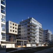 ArchitektInnen / KünstlerInnen: ARTEC Architekten<br>Projekt: Wohnbebauung Laxenburgerstraße<br>Aufnahmedatum: 01/02<br>Lieferformat: Dia-Duplikat, Scan 300 dpi<br>Bestell-Nummer: 11031/C<br>