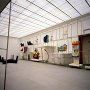 ArchitektInnen / KünstlerInnen: Volker Staab<br>Projekt: Neues Museum Nürnberg<br>Aufnahmedatum: 03/00<br>Format: 4x5'' C-Dia<br>Lieferformat: Dia-Duplikat, Scan 300 dpi<br>Bestell-Nummer: 9535/D<br>