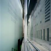 ArchitektInnen / KünstlerInnen: Volker Staab<br>Projekt: Neues Museum Nürnberg<br>Aufnahmedatum: 02/00<br>Format: 4x5'' C-Dia<br>Lieferformat: Dia-Duplikat, Scan 300 dpi<br>Bestell-Nummer: 9445/C<br>