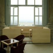 ArchitektInnen / KünstlerInnen: Franziska Ullmann<br>Projekt: Café Gloriette<br>Aufnahmedatum: 04/96<br>Format: 24x36mm C-Dia<br>Lieferformat: Dia-Duplikat, Scan 300 dpi<br>Bestell-Nummer: 6106/4<br>