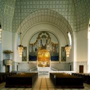ArchitektInnen / KünstlerInnen: Otto Wagner<br>Projekt: Kirche Am Steinhof - Otto-Wagner-Kirche<br>Aufnahmedatum: 05/97<br>Format: 4x5'' C-Dia<br>Lieferformat: Dia-Duplikat, Scan 300 dpi<br>Bestell-Nummer: 7125/C<br>
