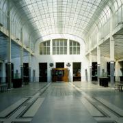 ArchitektInnen / KünstlerInnen: Otto Wagner<br>Projekt: Postsparkasse<br>Aufnahmedatum: 05/97<br>Format: 4x5'' C-Dia<br>Lieferformat: Dia-Duplikat, Scan 300 dpi<br>Bestell-Nummer: 7129/B<br>