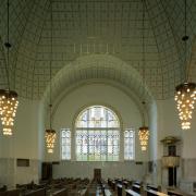 ArchitektInnen / KünstlerInnen: Otto Wagner<br>Projekt: Kirche Am Steinhof - Otto-Wagner-Kirche<br>Aufnahmedatum: 05/97<br>Format: 4x5'' C-Dia<br>Lieferformat: Dia-Duplikat, Scan 300 dpi<br>Bestell-Nummer: 7124/B<br>