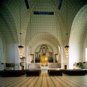 ArchitektInnen / KünstlerInnen: Otto Wagner<br>Projekt: Kirche Am Steinhof - Otto-Wagner-Kirche<br>Aufnahmedatum: 05/96<br>Format: 4x5'' C-Dia<br>Lieferformat: Dia-Duplikat, Scan 300 dpi<br>Bestell-Nummer: 7124/D<br>