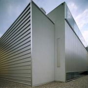 ArchitektInnen / KünstlerInnen: Adolf Krischanitz<br>Projekt: Kunsthalle Krems<br>Aufnahmedatum: 06/95<br>Format: 4x5'' C-Dia<br>Lieferformat: Dia-Duplikat, Scan 300 dpi<br>Bestell-Nummer: 5575/B<br>