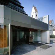 ArchitektInnen / KünstlerInnen: Adolph-Herbert Kelz<br>Projekt: Maderna-Haus<br>Aufnahmedatum: 03/97<br>Format: 4x5'' C-Dia<br>Lieferformat: Dia-Duplikat, Scan 300 dpi<br>Bestell-Nummer: 6979/B<br>