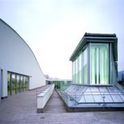 ArchitektInnen / KünstlerInnen: Heinz Tesar<br>Projekt: Museum Sammlung Essl<br>Aufnahmedatum: 12/99<br>Format: 4x5'' C-Dia<br>Lieferformat: Dia-Duplikat, Scan 300 dpi<br>Bestell-Nummer: 9356/A<br>