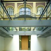 ArchitektInnen / KünstlerInnen: Hanno Schlögl<br>Projekt: Galerie im Taxispalais - Umbau<br>Aufnahmedatum: 01/99<br>Format: 4x5'' C-Dia<br>Lieferformat: Dia-Duplikat, Scan 300 dpi<br>Bestell-Nummer: 8590/D<br>