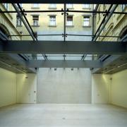 ArchitektInnen / KünstlerInnen: Hanno Schlögl<br>Projekt: Galerie im Taxispalais - Umbau<br>Aufnahmedatum: 01/99<br>Format: 4x5'' C-Dia<br>Lieferformat: Dia-Duplikat, Scan 300 dpi<br>Bestell-Nummer: 8591/D<br>