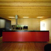 ArchitektInnen / KünstlerInnen: Henke Schreieck Architekten<br>Projekt: Einfamilienhaus<br>Aufnahmedatum: 08/98<br>Format: 4x5'' C-Dia<br>Lieferformat: Dia-Duplikat, Scan 300 dpi<br>Bestell-Nummer: 8175/A<br>