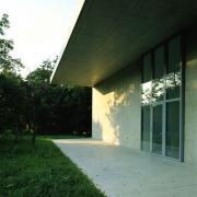 ArchitektInnen / KünstlerInnen: Herzog & de Meuron Architekten BSA/SIA/ETH<br>Projekt: Atelier Rémy Zaugg<br>Aufnahmedatum: 08/96<br>Format: 4x5'' C-Dia<br>Lieferformat: Dia-Duplikat, Scan 300 dpi<br>Bestell-Nummer: 6434/B<br>