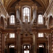ArchitektInnen / KünstlerInnen: Andrea Pozzo<br>Projekt: Neue Jesuitenkirche (Universitätskirche)<br>Format: 4x5'' C-Dia<br>Lieferformat: Dia-Duplikat, Scan 300 dpi<br>Bestell-Nummer: 12208/A<br>