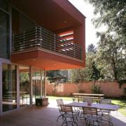 ArchitektInnen / KünstlerInnen: Heinz Lutter<br>Projekt: Einfamilienhaus W.<br>Aufnahmedatum: 09/04<br>Format: 4x5'' C-Dia<br>Lieferformat: Dia-Duplikat, Scan 300 dpi<br>Bestell-Nummer: 12247/D<br>