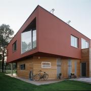 ArchitektInnen / KünstlerInnen: Heinz Lutter<br>Projekt: Einfamilienhaus W.<br>Aufnahmedatum: 09/04<br>Format: 4x5'' C-Dia<br>Lieferformat: Dia-Duplikat, Scan 300 dpi<br>Bestell-Nummer: 12246/A<br>