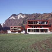 ArchitektInnen / KünstlerInnen: Barkow Leibinger<br>Projekt: Trumpf Pavillon II<br>Aufnahmedatum: 10/04<br>Format: 4x5'' C-Dia<br>Lieferformat: Dia-Duplikat, Scan 300 dpi<br>Bestell-Nummer: 12313/A<br>