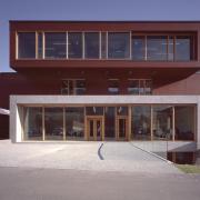 ArchitektInnen / KünstlerInnen: Barkow Leibinger<br>Projekt: Trumpf Pavillon II<br>Aufnahmedatum: 10/04<br>Format: 4x5'' C-Dia<br>Lieferformat: Dia-Duplikat, Scan 300 dpi<br>Bestell-Nummer: 12317/C<br>