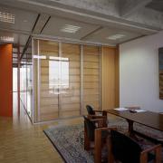 ArchitektInnen / KünstlerInnen: McAslan + Partners<br>Projekt: Max Mara Headquarter<br>Aufnahmedatum: 10/04<br>Format: 4x5'' C-Dia<br>Lieferformat: Dia-Duplikat, Scan 300 dpi<br>Bestell-Nummer: 12261/B<br>
