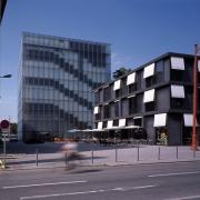 ArchitektInnen / KünstlerInnen: Peter Zumthor<br>Projekt: Kunsthaus Bregenz<br>Aufnahmedatum: 09/05<br>Format: 6x9cm C-Dia<br>Lieferformat: Dia-Duplikat, Scan 300 dpi<br>Bestell-Nummer: 12572/C<br>