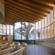ArchitektInnen / KünstlerInnen: Ernst Beneder, Anja Fischer<br>Projekt: Pfarrkirche Gallspach<br>Aufnahmedatum: 12/05<br>Format: 4x5'' C-Dia<br>Lieferformat: Dia-Duplikat, Scan 300 dpi<br>Bestell-Nummer: 12681/D<br>
